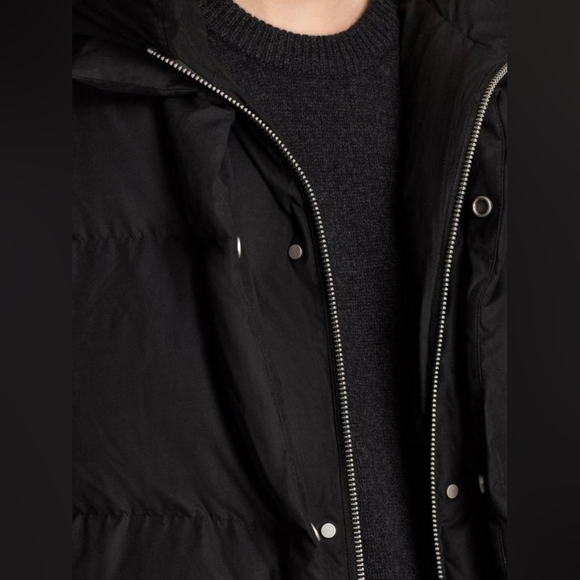 All Saints Ester Puffer Parka Coat - Picture 7 of 15